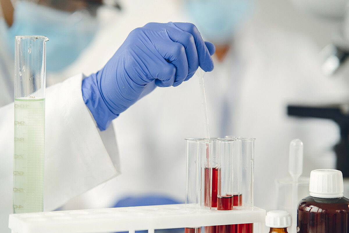 Analysis of blood samples is included in the theblood’s product.