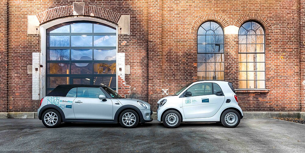 Berlin urban mobility: Car sharing with SHARE NOW