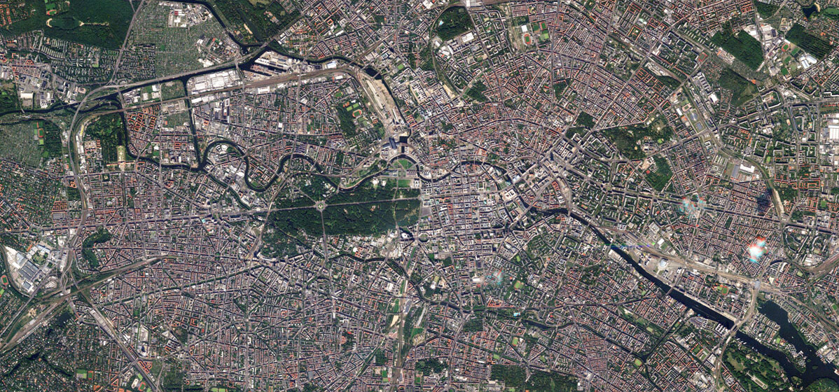 Berlin, Photo, Satellite, City, Space