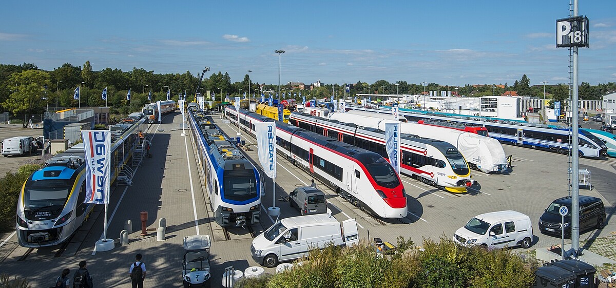 InnoTrans: Impressions of the Outdoor Display
