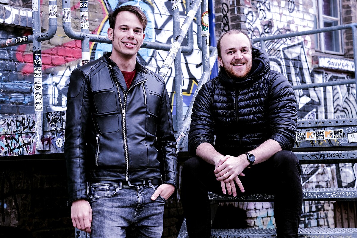 Florian Simmendinger (right) & Julian Vogels (left) of Soundbrenner