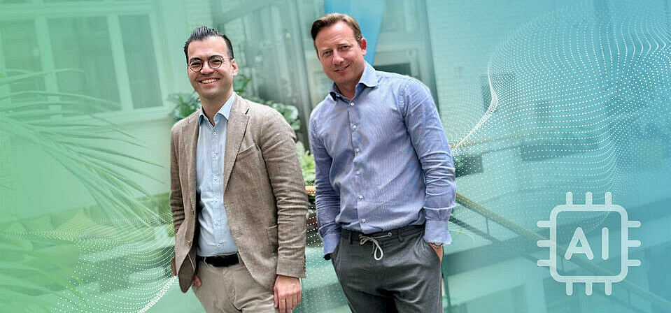 Dr. Kevin Yam (CITO coeo Group) und Sebastian Ludwig (CEO coeo Group)