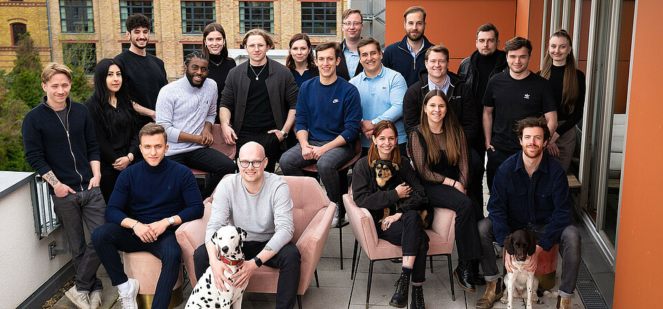The team from social network for investors getquin, who have just secured an international Series A round of $15 M.