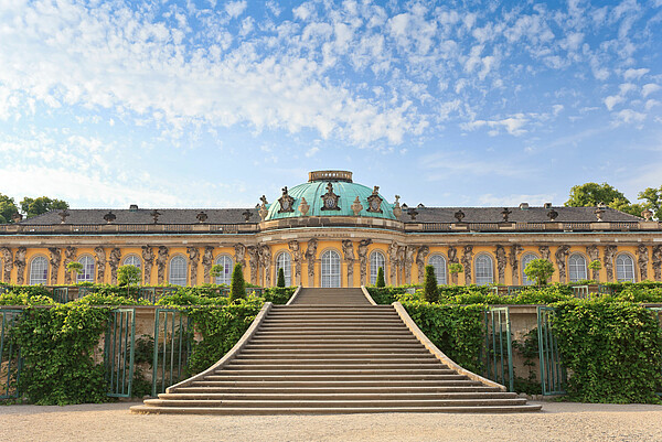 Sanssouci Palace, front view