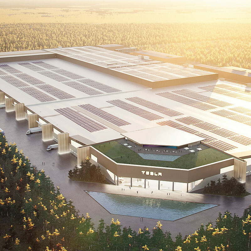 Tesla’s fourth production plant is set to be the most modern automobile factory in the world.