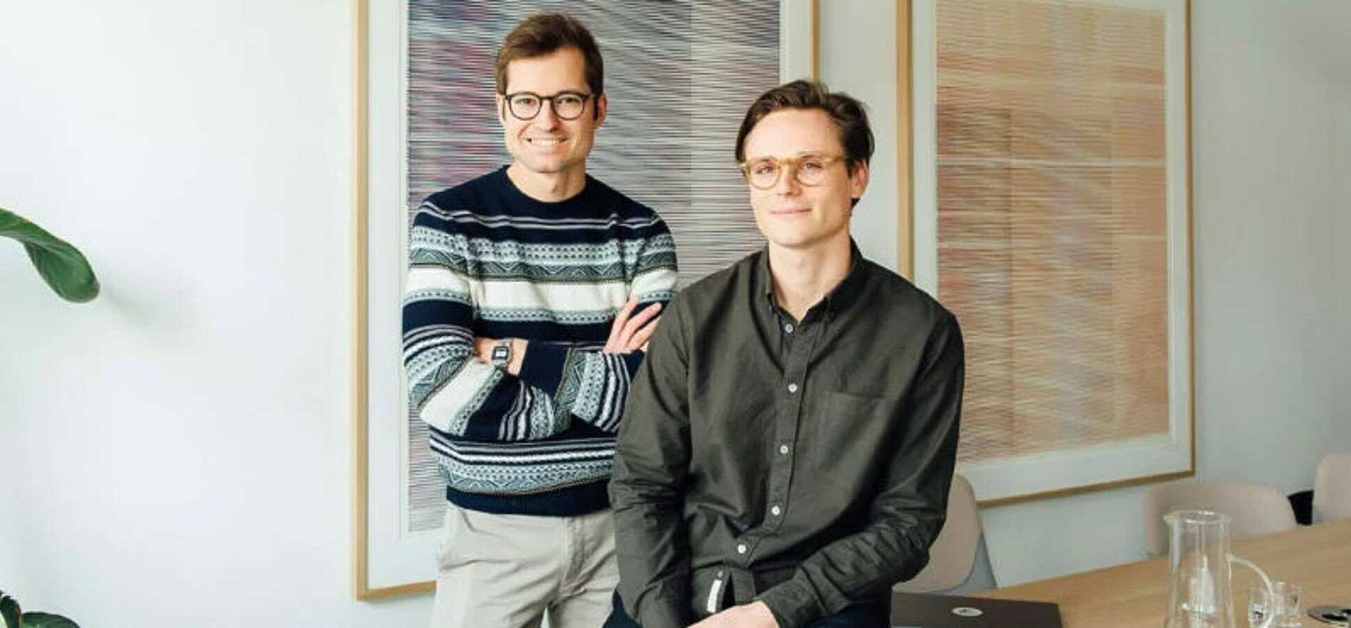 Maximilian Eber (l.) and Maik Taro Wehmeyer founded Taktile in 2020.