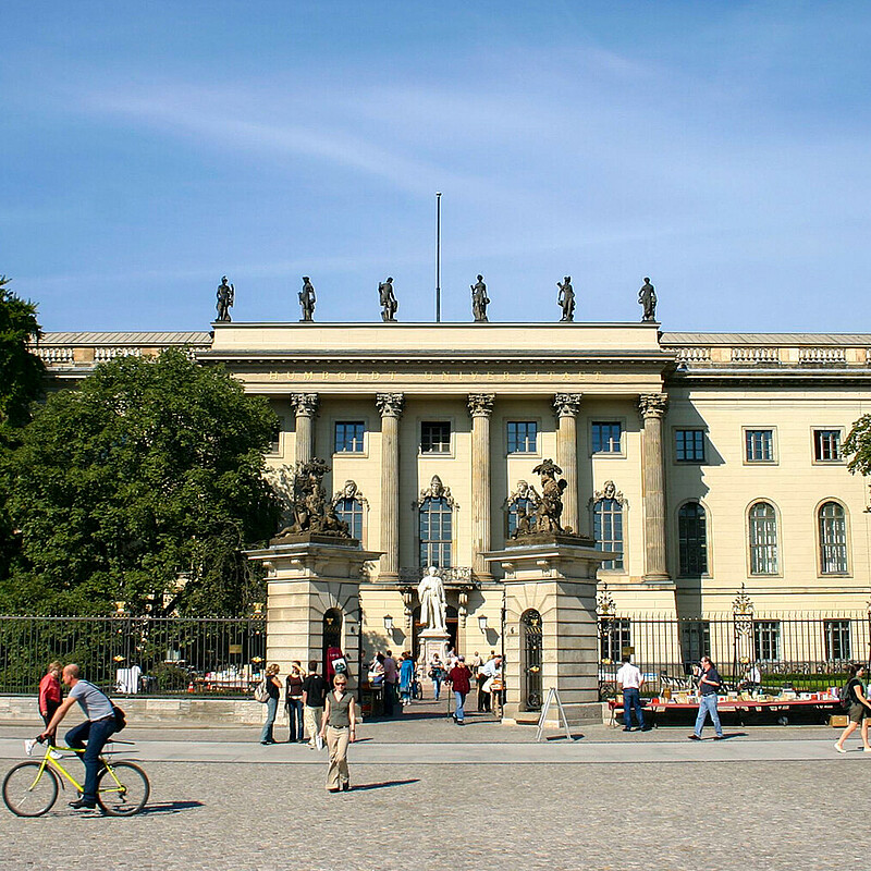 The main building of Humboldt University is the Prinz-Heinrich-Palais, built in Baroque style in the mid-18th century for Prince Henry of Prussia, brother of Frederick the Great.