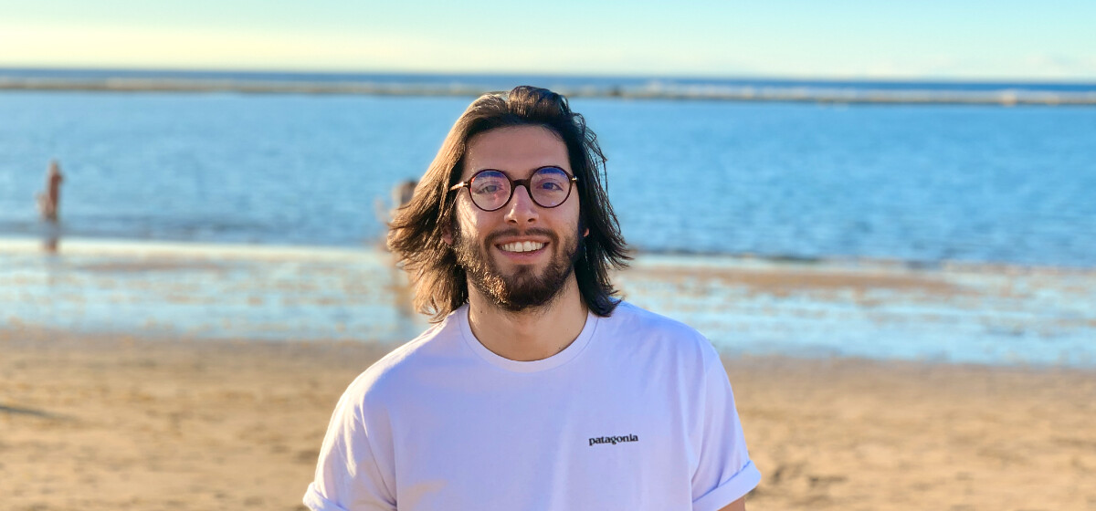 Helping patients connect and learn from each other’s experiences: mama health co-founder Mattia Marco Caruson.