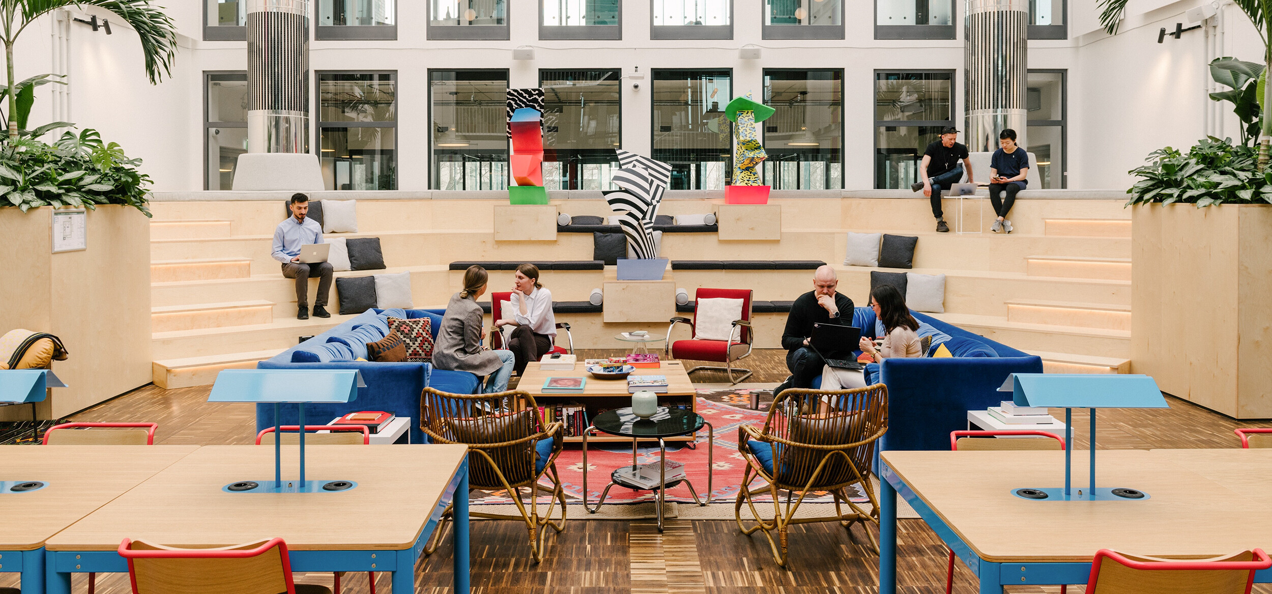 Berlin has an abundance of shared offices and coworking spaces