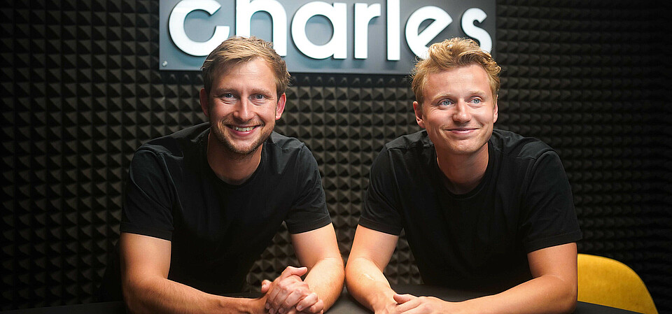 Artjem Weissbeck and Andreas Tussing from Charles raised $20 M Series A funding