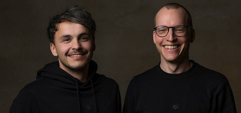 Co-founders of finmid Max Schertel and Alexander Talkanitsa