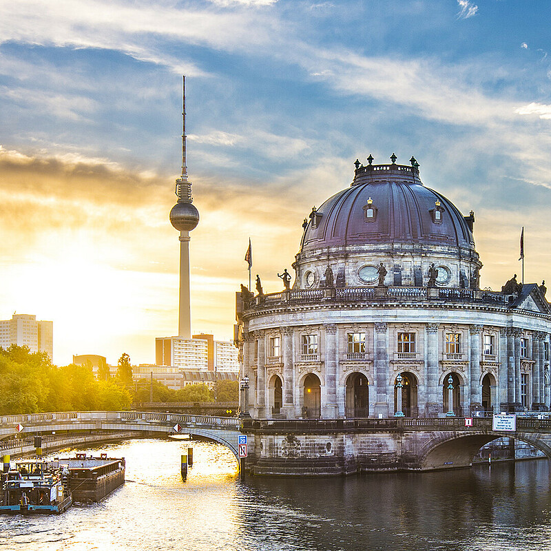 In the center of Berlin: the Museum Island