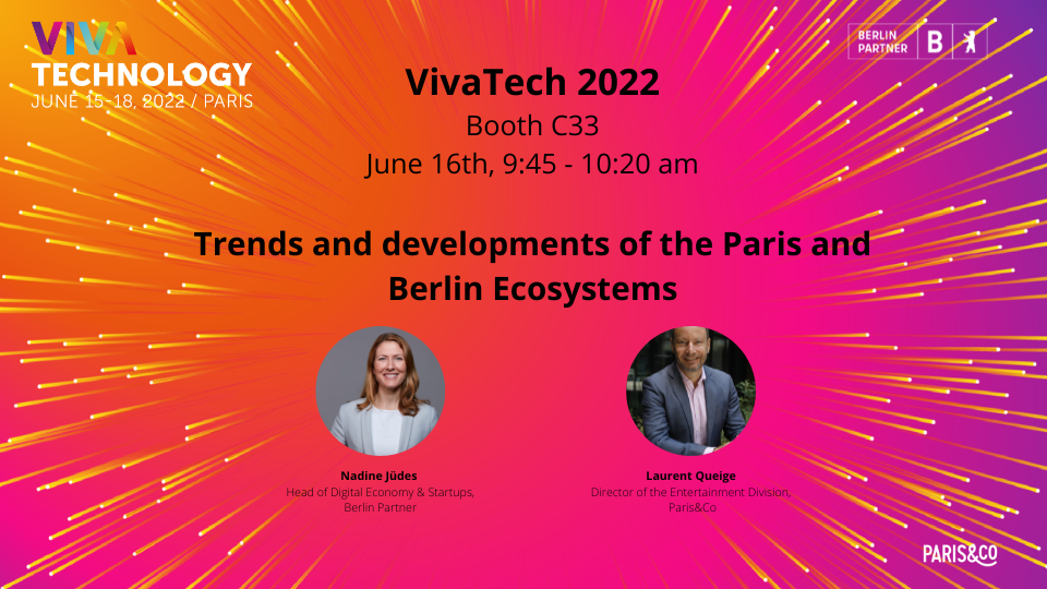 VivaTech 2022 Berlin-Paris Panel